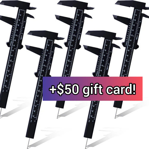 Free Calipers! + $50 gift card